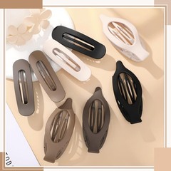 10 Pcs French Flat Hair Clips for Women – 3 Styles Non-slip Flat Claw Clips Matt