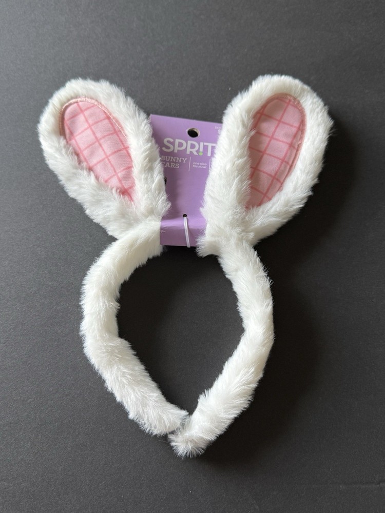 Target Spritz Easter Wearable Plush Bunny Ears Headband 2024 New