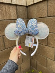Japan Tokyo Disney time to shine anniversary iridescent sequins Ear Headband new