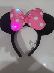 Disney Minnie Mouse Ears Headband Light Up &Blink Ears