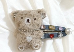 Cute Teddy Bear Hair Clip for Girls