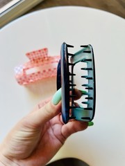 Hair Clips /Claw Clips Pink & Blue /Set Of 2 /Hair Accessories For Women, Girls