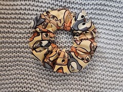 Handmade Hair Scrunchie Disney Bambi Thumper theme