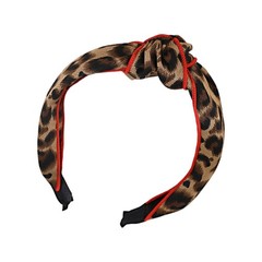 Fashionable Leopard Hairband Light weight Elastic Headbands Stylish Headwear