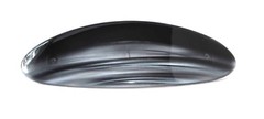 NEW French Hair Barrette Silver No-Slip Black 4.5 Inches Tortoise Shell Clip C44