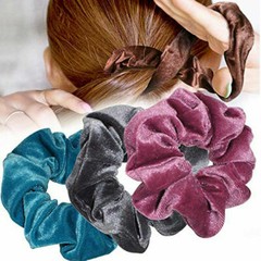 5-50 Pcs Hair Scrunchies Velvet Elastics Hair Ties Scrunchy Bands Ties Ropes Lot