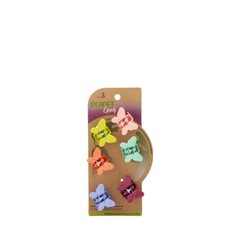 Planet Goody Eco Friendly 6 Count Butterfly Mini Claw Hair Clips Set