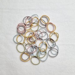 50Pcs small Hair Ties Elastics Ponytail Holders Elastic Bands For Girls baby Pet