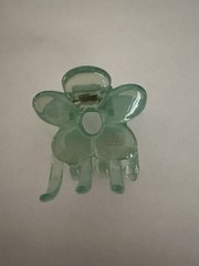 Camila Paris Flower Mini Hair Claw Clips Lot Of 4 Pastel Acetate French Style
