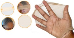 Invisible and Sheer Breathable Stretchy Stocking Caps for Lace Front Bald Cap