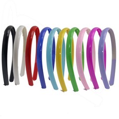 5 Plastic Hair Band Headband 12mm(1/2″) Hair Accessori Color Choice