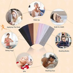Sports Headbands for Women Stretchy Candy-Colored Sweatbands for Fitness Yoga