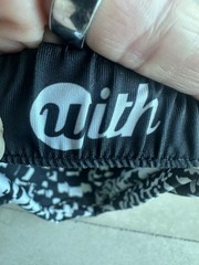 Wide Black & White Headband By Wear It To Heart
