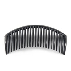 Black Plastic Hair Side Combs Teeth HairPin Clip for Women 3.2 Inch 12pcs