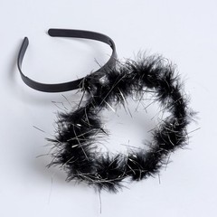 Angel Halo Headband Feather Halo Headpiece – Halloween Christmas Angel Costum…