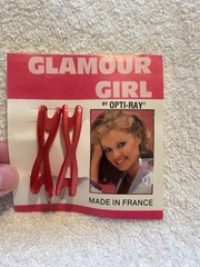 New Vintage Glamor Girls Hair Barrette