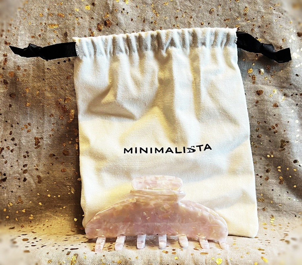 MINIMALISTA~Hair Clip~The Crown Clip in Heavenly~New in Pouch~Ships Free~
