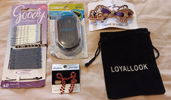 Goody Conair Bobby Pins Gold Butterfly Hair Clip Red Earring Loyallook Pouch Lot