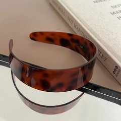 Print Acetate Women Wide Blond Havana Color Match Fashion Hair Headband