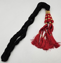 Punjabi Paranda Braid Tassels for Women And Girl Red & Black