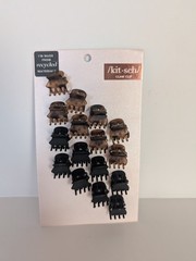 Kitsch Mini Classic Claw Clips 16pc~BRAND NEW