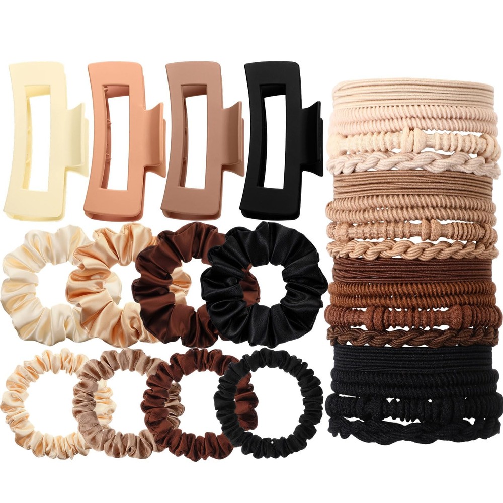 Yuxung 28 Pcs Hair Accessories Set for 1 Count (Pack of 28), Classic Color