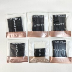 GIMME BEAUTY Hair Bands Tie Lot Packs (open – 44 Count) Long/Fine/Any-Fit Black