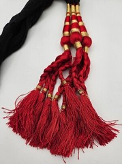 Punjabi Paranda Braid Tassels for Women And Girl Red & Black