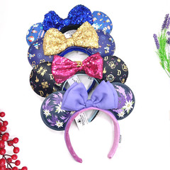 130 Styles Disney Parks Christmas Halloween Loungefly Minnie Mouse Ears Headband