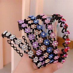 Headband Women Girl Hair Accessories Pearl Hair Band Simple Hair Loop Clip