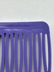 Vtg 1980’s Hair Comb Straight Scalloped Edge Hong Kong, Goody USA READ