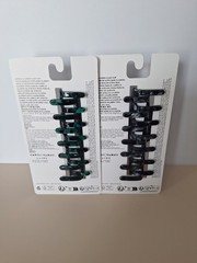 2 Alo Large Claw Clips – Macadamia/Black and Black/White