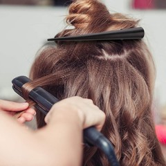 Large Long Alligator Hair Clips for Styling Salon 1 Count (Pack of 6), Black
