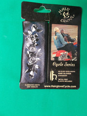 Hot Leather Hair Glove