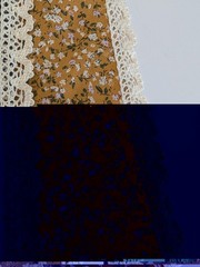 Handkerchief Bandana Hair Accessories w/ Lace Rim~3pcs~BRAND NEW