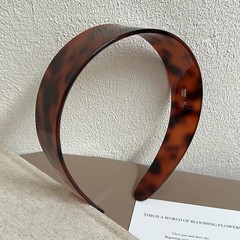 Print Acetate Women Wide Blond Havana Color Match Fashion Hair Headband