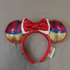 Loungefly Disney Parks Mickey Magical Minnie Mouse Ears Bow Sequins Headband US
