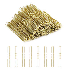 U Shaped Hair Pins, 200 Count for Women Lady Girls Bobby Pins French Historical