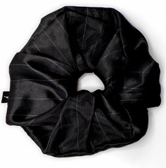 Nike Jordan Gathered Hair Tie Adult Large Scrunchie Black/Dark Smoke Grey