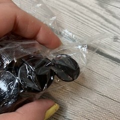 Hair Claw Clip Large 4” Black Color Shiny Healthy Hair 90’s Crab Circle Nonslip