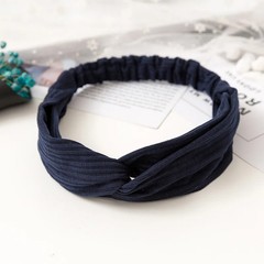 2026 New Design Fashion Women Summer Style Headbands Bohemian Girl Cross Turban