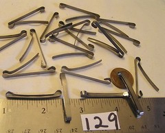 12 Hair Clip Barrette Jewelry Findings Dk Silver 39x3mm Add Rhinestone Chain 129