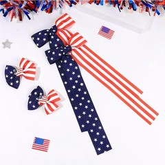 4 PCS 4th of July Hair Bows, Patriotic Hair Bow for Independence Day, Girls a…