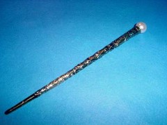 *Pretty Red/Blue/Purple Crysal Pearl Golden Hair Stick *