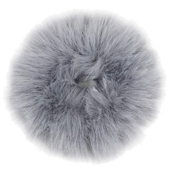 SUSULU Faux Fur Hair Bands, Set of 12 Count (Pack 1), Popular Mix Colors