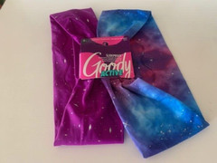 Goody Active Headwraps SLIDEPROOF Sweat-Wicking – 2 Count Reflective -NEW
