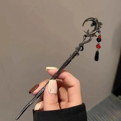 2024 Chinese Style Butterfly Flower Tassel Zinc Alloy Hair Stick for Women