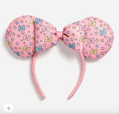 Disney Stoney Clover Lane 2025 Minnie Mouse Pink Bow & Star Ears Headband