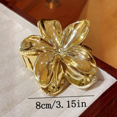 Daisy Flower Hair Claw Clip Thick Hair Women Large Boho Gold Pink Blue Jaw