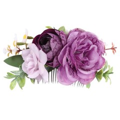 Flower Hair Clip for – Elegant Hair Accessory for Wedding, Party & Daily Wear…